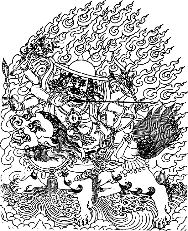 Иллюстрация к книге — Божества-защитники Тибета [_081.jpg]