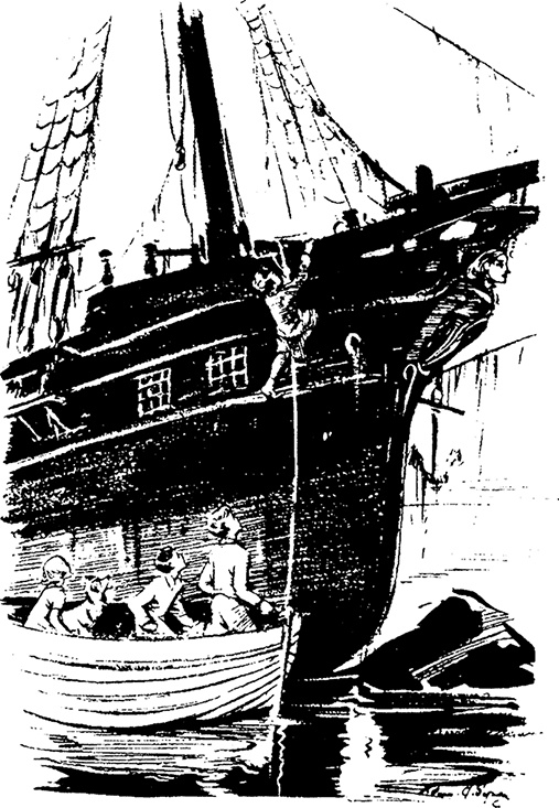 Иллюстрация к книге — На острове сокровищ [i_009.jpg]