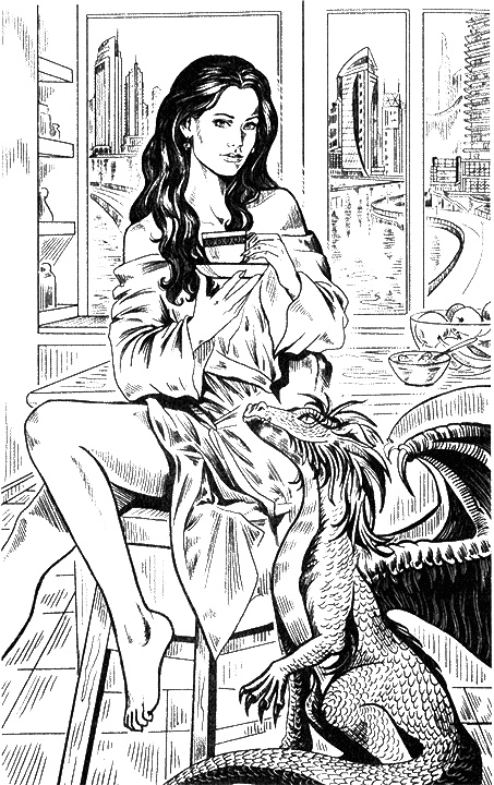 Иллюстрация к книге — Поющая для дракона [pdd001a.jpg]