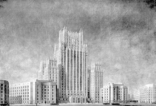 Иллюстрация к книге — Высотки сталинской Москвы. Наследие эпохи [i_014.jpg]