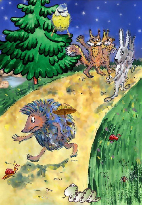 Иллюстрация к книге — Сказоёжики бабушки Колючки [i_007.jpg]