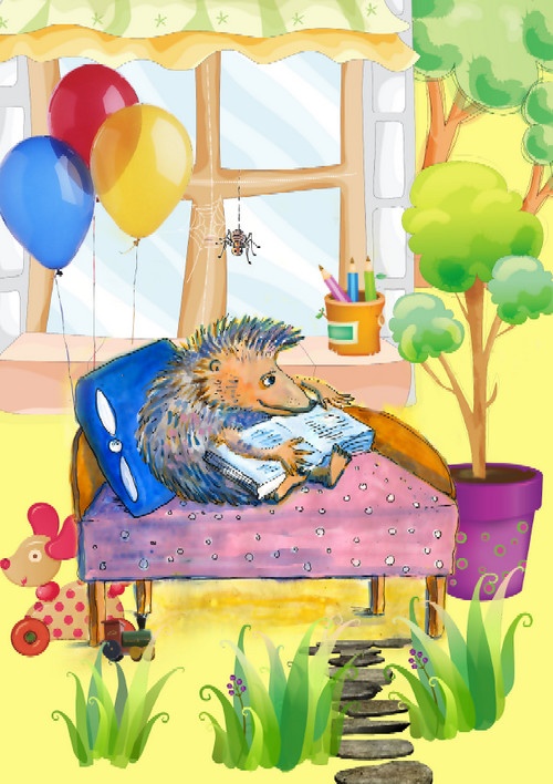 Иллюстрация к книге — Сказоёжики бабушки Колючки [i_008.jpg]