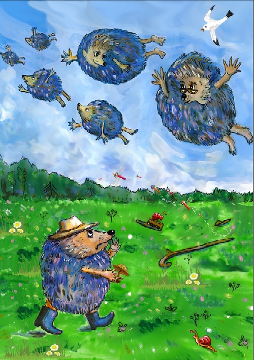 Иллюстрация к книге — Сказоёжики бабушки Колючки [i_013.jpg]