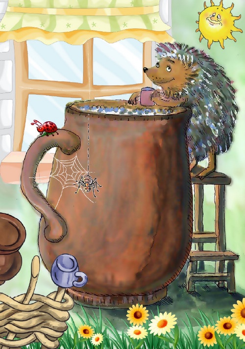 Иллюстрация к книге — Сказоёжики бабушки Колючки [i_017.jpg]