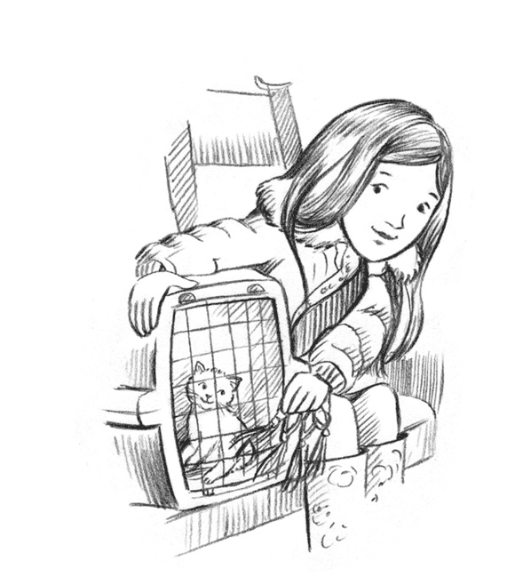 Иллюстрация к книге — Энджел. Котенок обретает дом [i_003.jpg]