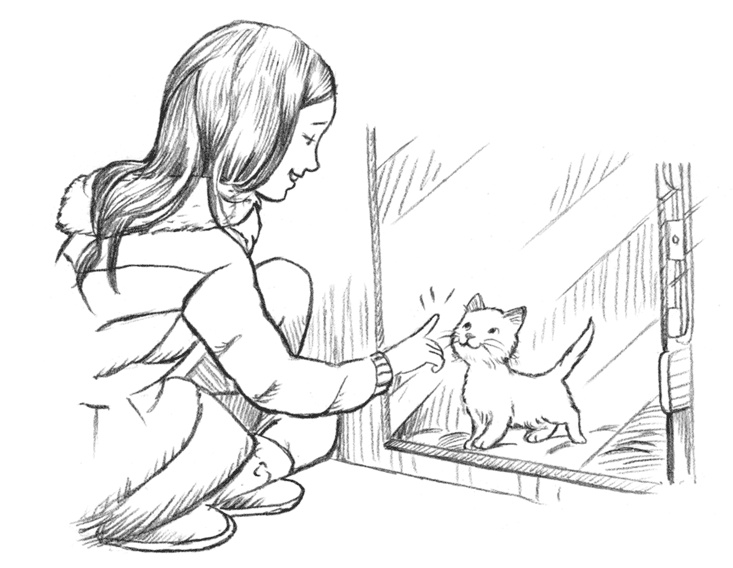Иллюстрация к книге — Энджел. Котенок обретает дом [i_008.jpg]