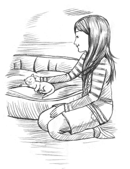 Иллюстрация к книге — Энджел. Котенок обретает дом [i_023.jpg]