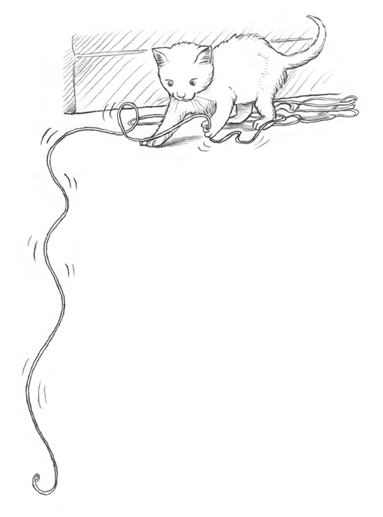 Иллюстрация к книге — Энджел. Котенок обретает дом [i_032.jpg]