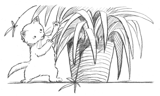 Иллюстрация к книге — Энджел. Котенок обретает дом [i_047.jpg]