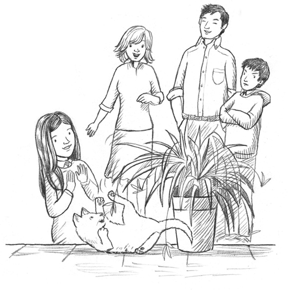 Иллюстрация к книге — Энджел. Котенок обретает дом [i_051.jpg]