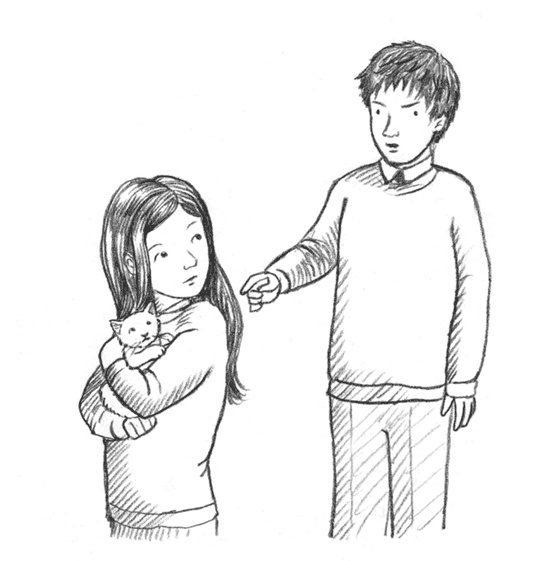 Иллюстрация к книге — Энджел. Котенок обретает дом [i_063.jpg]