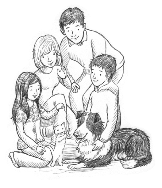 Иллюстрация к книге — Энджел. Котенок обретает дом [i_083.jpg]