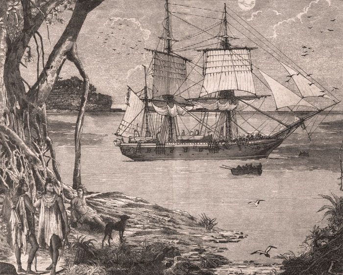 Иллюстрация к книге — Путешествие по всему миру на "Буссоли" и "Астролябии" [i_001.jpg]