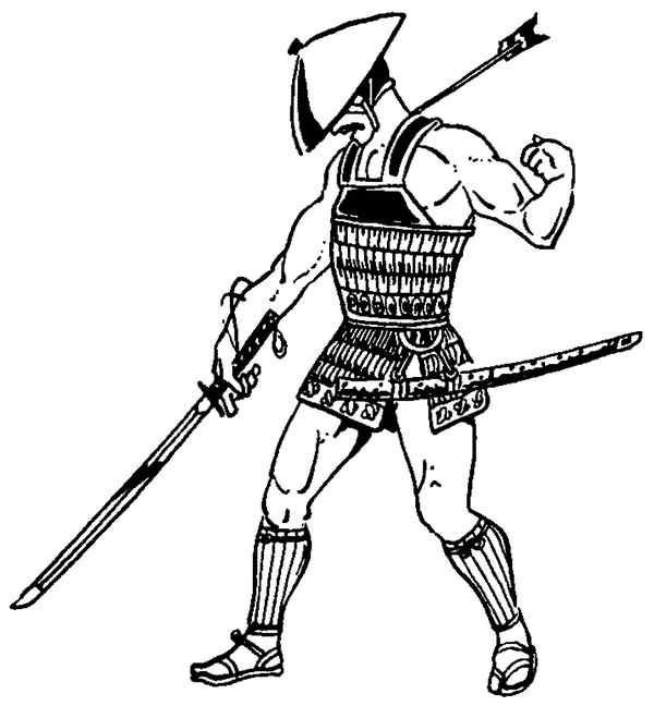 Иллюстрация к книге — Секреты самураев. Боевые искусства феодальной Японии [i_133.jpg]