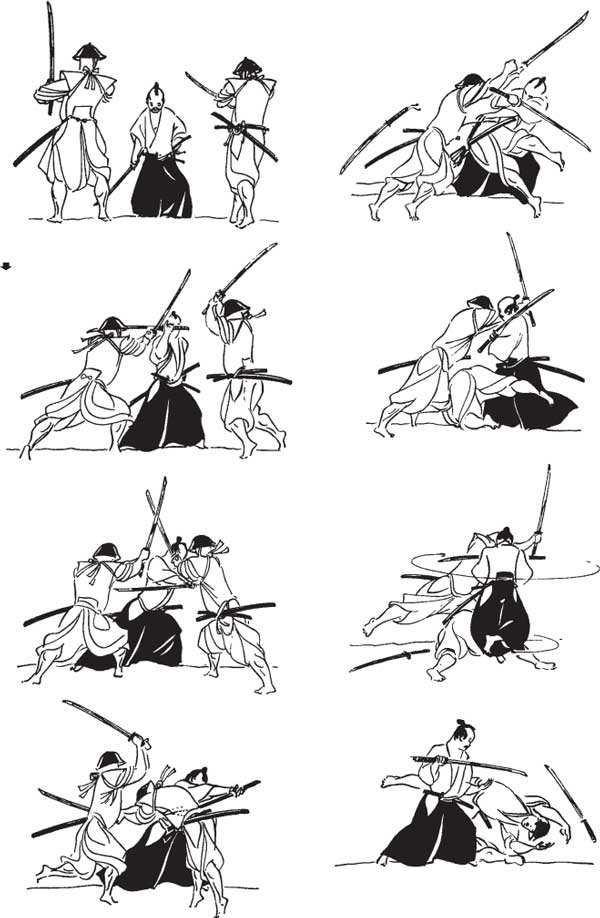 Иллюстрация к книге — Секреты самураев. Боевые искусства феодальной Японии [i_155.jpg]