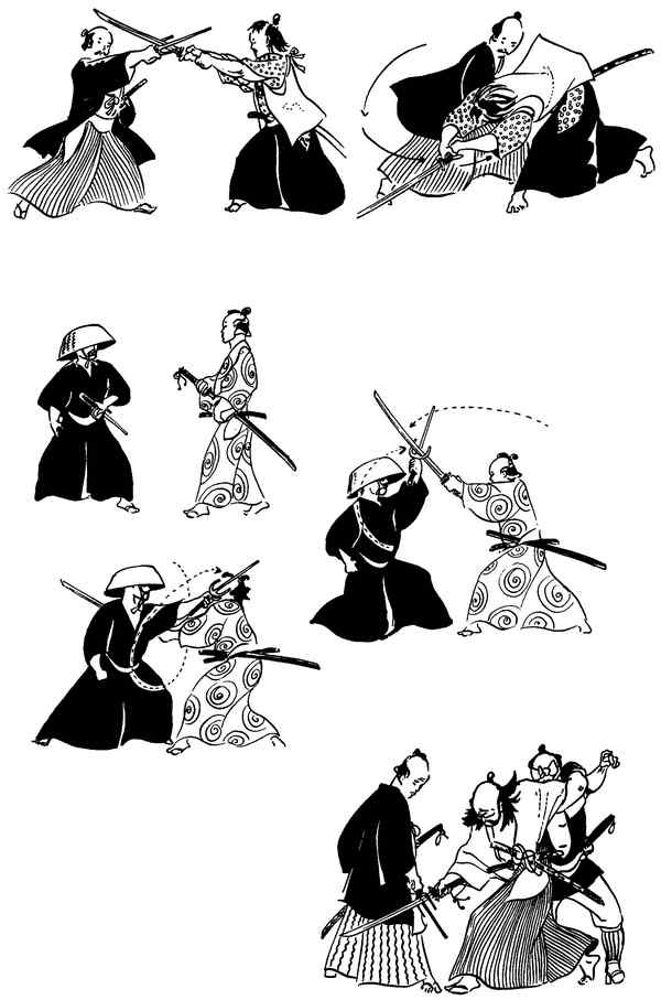 Иллюстрация к книге — Секреты самураев. Боевые искусства феодальной Японии [i_188.jpg]