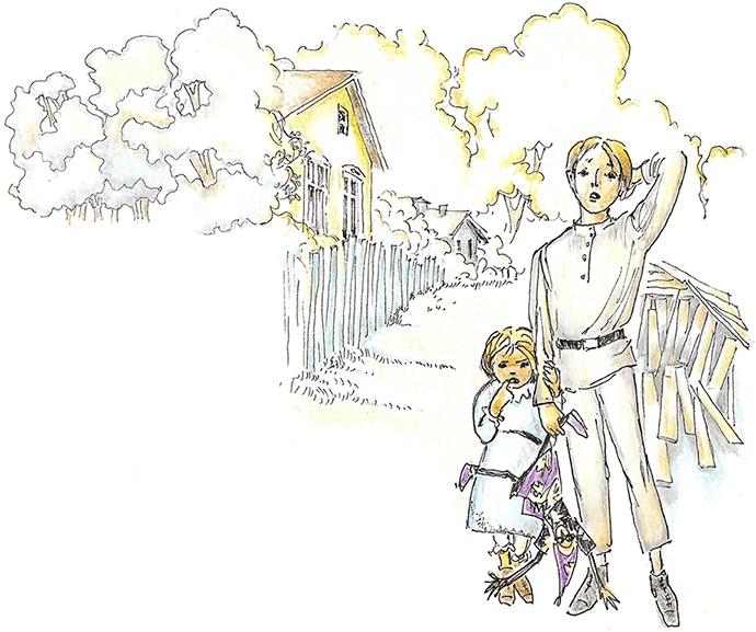 Иллюстрация к книге — Хрустальный ключ, или Жили-были мы [i_034.jpg]