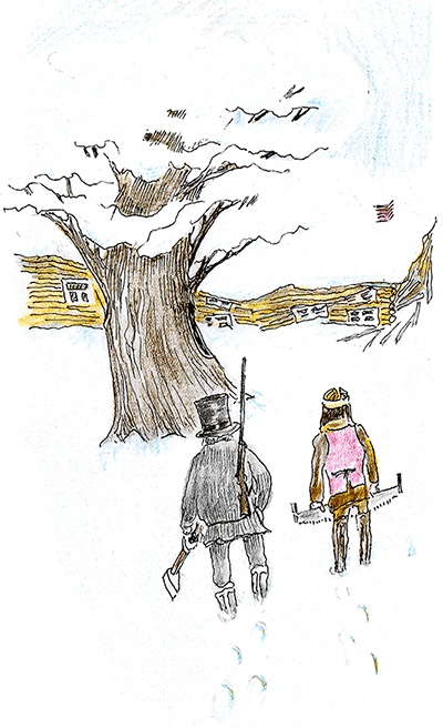 Иллюстрация к книге — Хрустальный ключ, или Жили-были мы [i_082.jpg]