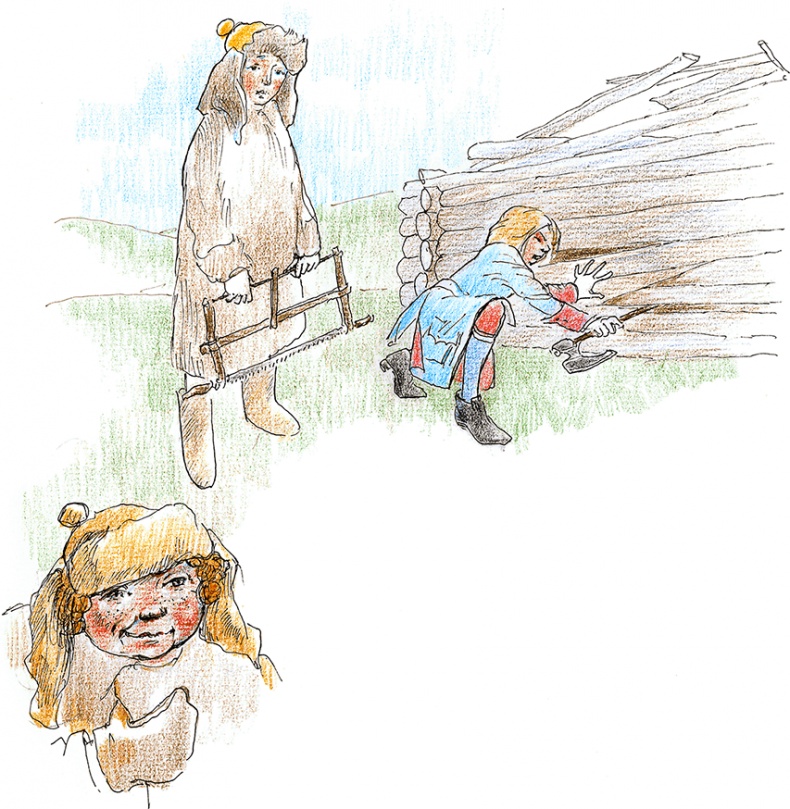 Иллюстрация к книге — Хрустальный ключ, или Жили-были мы [i_104.jpg]