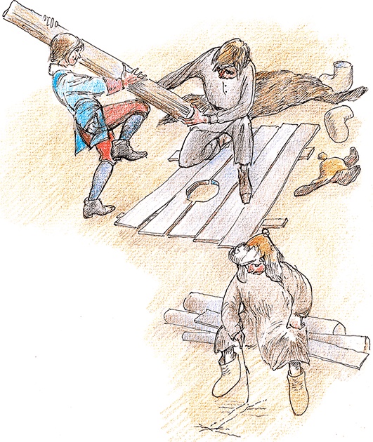 Иллюстрация к книге — Хрустальный ключ, или Жили-были мы [i_105.jpg]