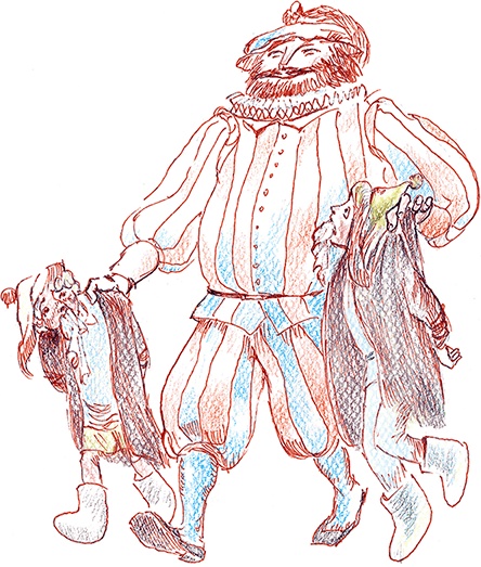 Иллюстрация к книге — Хрустальный ключ, или Жили-были мы [i_129.jpg]