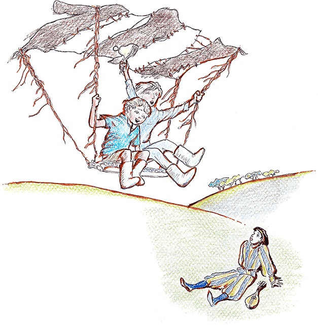 Иллюстрация к книге — Хрустальный ключ, или Жили-были мы [i_140.jpg]