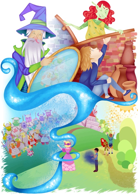 Иллюстрация к книге — Волшебный портрет, или Приключения маленькой кикиморы [i_006.jpg]