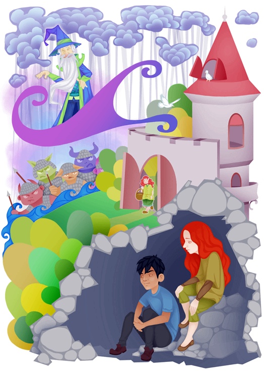 Иллюстрация к книге — Волшебный портрет, или Приключения маленькой кикиморы [i_007.jpg]