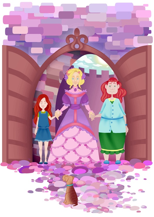 Иллюстрация к книге — Волшебный портрет, или Приключения маленькой кикиморы [i_010.jpg]