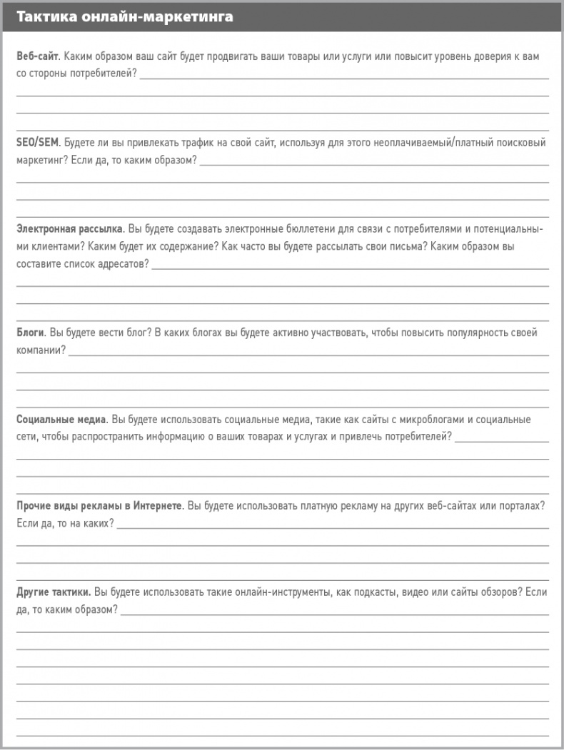 Иллюстрация к книге — Бизнес-план на 100%. Стратегия и тактика эффективного бизнеса [i_055.jpg]