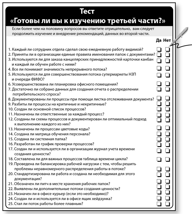 Иллюстрация к книге — Бережливый офис. Устранение потерь времени и денег [i_186.jpg]