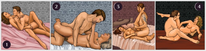 Иллюстрация к книге — Медовый месяц. 30 секс-комбинаций на каждый день. Секс каталог для влюбленных парочек, желающих месяц предаваться страсти [i_018.jpg]