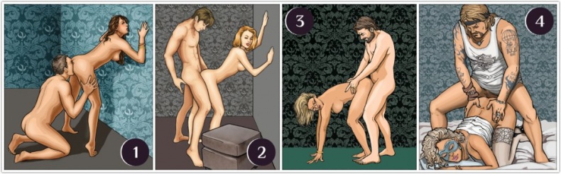 Иллюстрация к книге — Медовый месяц. 30 секс-комбинаций на каждый день. Секс каталог для влюбленных парочек, желающих месяц предаваться страсти [i_026.jpg]