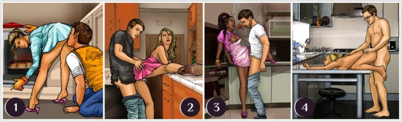 Иллюстрация к книге — Медовый месяц. 30 секс-комбинаций на каждый день. Секс каталог для влюбленных парочек, желающих месяц предаваться страсти [i_032.jpg]