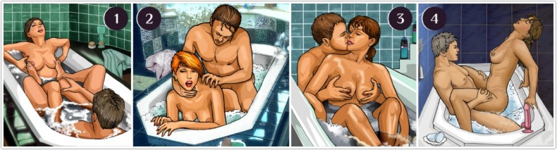 Иллюстрация к книге — Медовый месяц. 30 секс-комбинаций на каждый день. Секс каталог для влюбленных парочек, желающих месяц предаваться страсти [i_035.jpg]