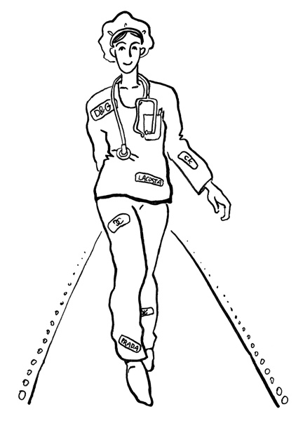 Иллюстрация к книге — Медсестра спешит на помощь. Истории для улучшения здоровья и повышения настроения [i_017.jpg]