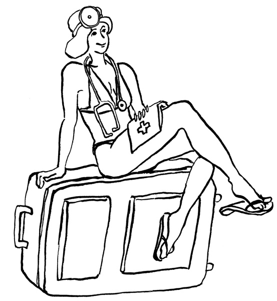 Иллюстрация к книге — Медсестра спешит на помощь. Истории для улучшения здоровья и повышения настроения [i_019.jpg]