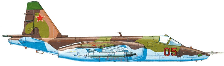 Иллюстрация к книге — Камуфляж и бортовые эмблемы авиатехники советских ВВС в афганской кампании [i_171.jpg]