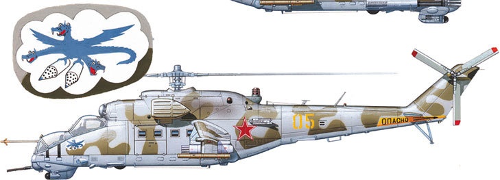 Иллюстрация к книге — Камуфляж и бортовые эмблемы авиатехники советских ВВС в афганской кампании [i_369.jpg]