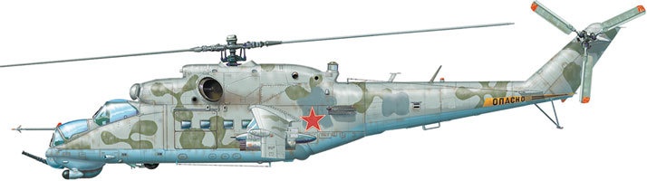 Иллюстрация к книге — Камуфляж и бортовые эмблемы авиатехники советских ВВС в афганской кампании [i_381.jpg]