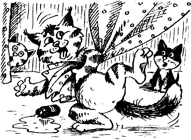 Иллюстрация к книге — Пончик идет по следу [i_075.jpg]