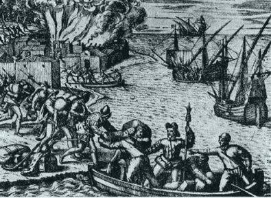 Иллюстрация к книге — Повседневная жизнь пиратов и корсаров Атлантики от Фрэнсиса Дрейка до Генри Моргана [i_029.jpg]