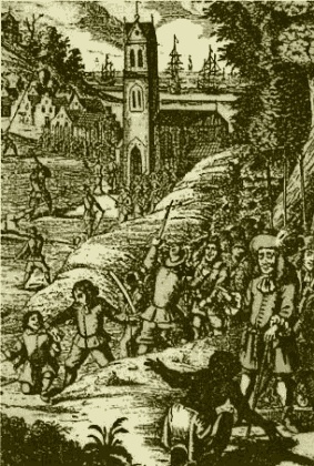 Иллюстрация к книге — Повседневная жизнь пиратов и корсаров Атлантики от Фрэнсиса Дрейка до Генри Моргана [i_030.jpg]