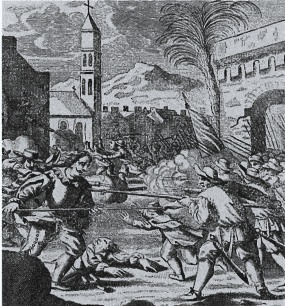 Иллюстрация к книге — Повседневная жизнь пиратов и корсаров Атлантики от Фрэнсиса Дрейка до Генри Моргана [i_036.jpg]