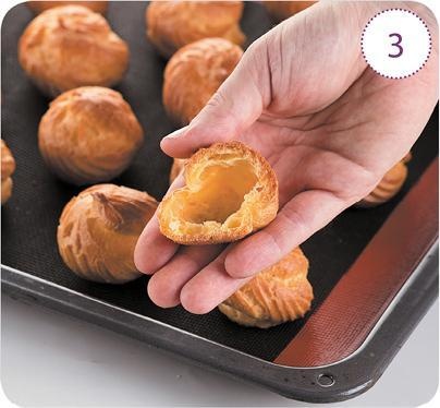 Иллюстрация к книге — Закуски и десерты из заварного теста. Эклеры, профитроли, буше [i_024.jpg]