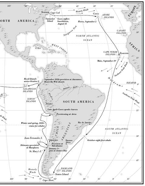 Иллюстрация к книге — В сердце моря. Трагедия китобойного судна "Эссекс" [i_005.jpg]