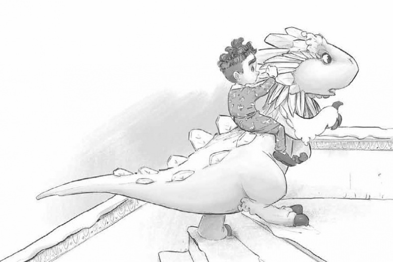 Иллюстрация к книге — Снегозавр [i_004.jpg]