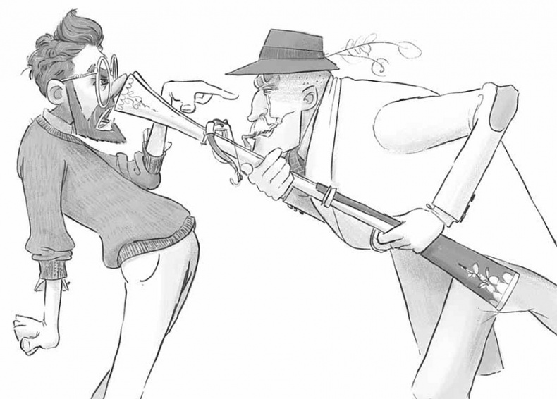 Иллюстрация к книге — Снегозавр [i_127.jpg]