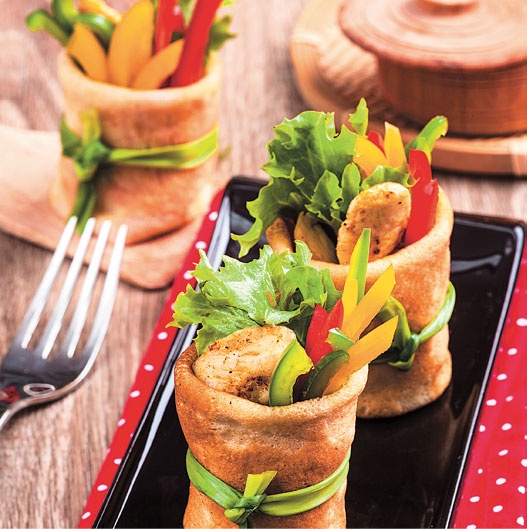 Иллюстрация к книге — Аппетитные рулеты. Мясные. Рыбные. Грибные. Овощные. Сырные [i_089.jpg]