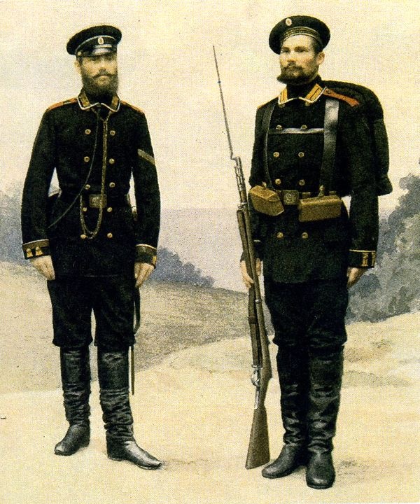 Иллюстрация к книге — Морские солдаты Российской империи. Очерки истории морской пехоты [i_034.jpg]